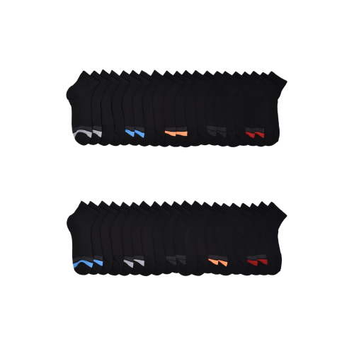 Wonder Nation Boys Ankle Socks, 20-Pack, Sizes S (6-10.5) - L (4-10)