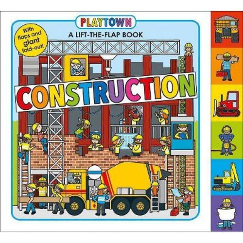 Playtown: Construction - by Roger Priddy (Board Book)