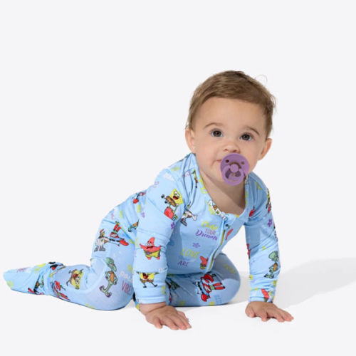 SpongeBob SquarePants: Good Vibes Bamboo Convertible Footie