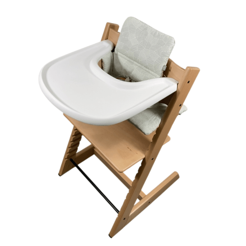 Stokke Tripp Trapp Complete High Chair, 2, Mosaic Green, Natural