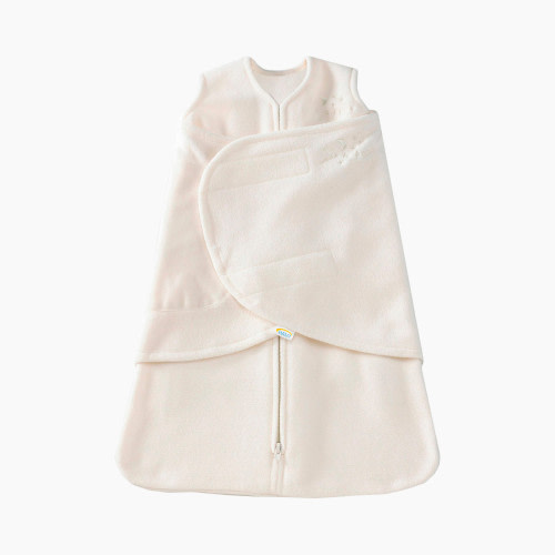 Halo SleepSack Swaddle Micro Fleece - Cream, Newborn