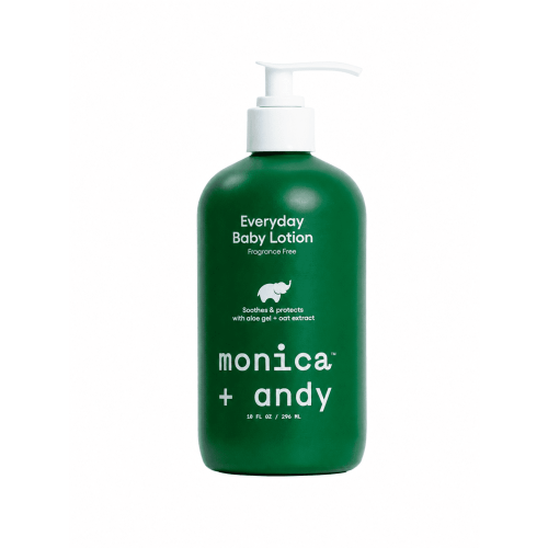 Monica + Andy Fragrance Free Everyday Baby Lotion, Daily Moisturizer for Sensitive Infant Skin, 10 fl oz
