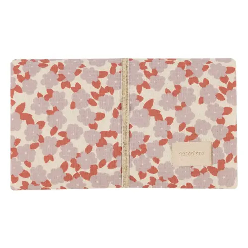 Nobodinoz - Travel changing mat Mozart Opera Mauve Sakura - Mauve | Smallable