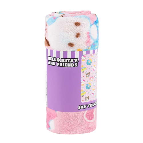 Hello Kitty And Friends Sprinkle Silk Touch Throw 40 in x 50 in