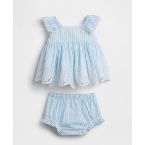 Baby Eyelet Outfit Set