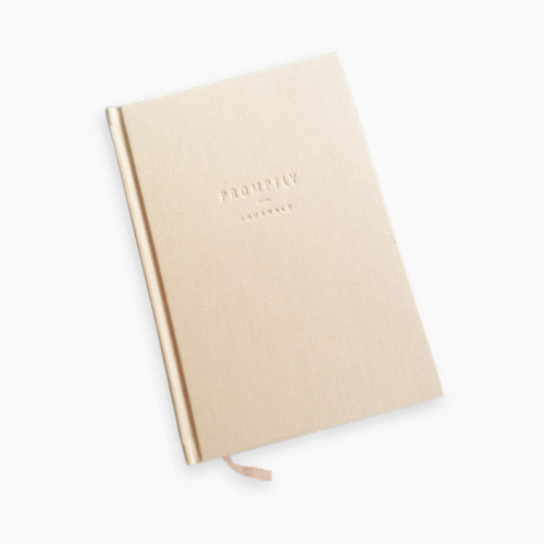 Promptly Childhood History Journal - Sand