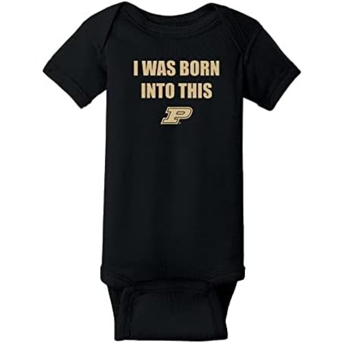 NCAA Born Into This, Team Color Infant Creeper Bodysuit, College, University