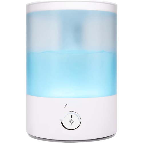 Humidifiers for Bedroom Large room,Top fill 2.5L Ultrasonic cool mist Humidifiers for Baby Nursery and Plants,Up to 24 Hours of Operation, Auto Shut Off, 24dB Quiet,Night Light (Hu-02A-XNLit)191