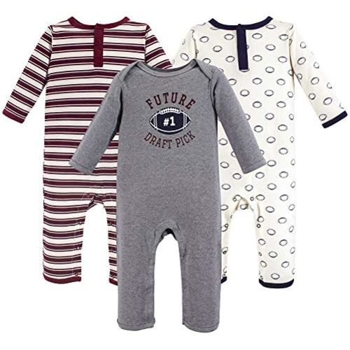 Hudson Baby baby-girls Cotton Coveralls