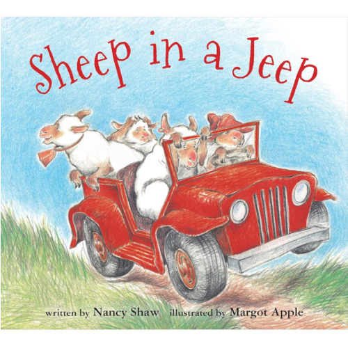 Sheep in a Jeep (board book)