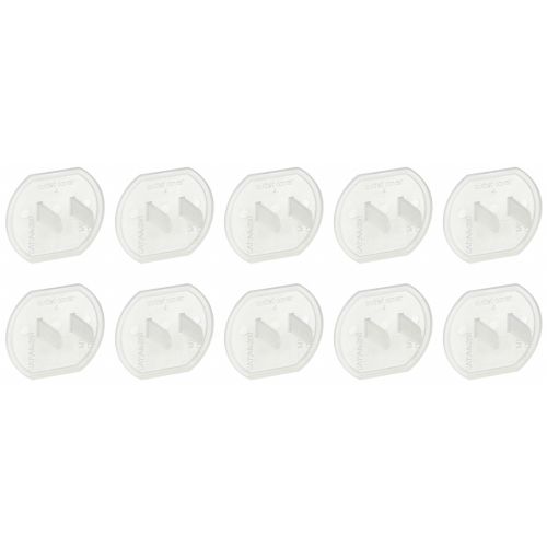 Outlet Safety Cap: Clear, For Use With Connector/Receptacle