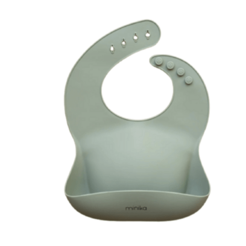 Buy Minika Silicone Bib Sage at Well.ca | Free Shipping $35+ in Canada