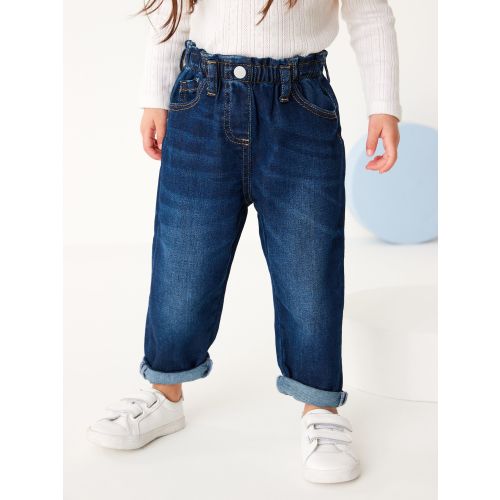 Denim Dark Wash Mom Jeans (3mths-7yrs)
