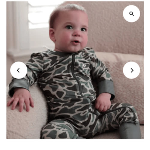 Baby Zip Up - Retro Duck Camo – BURLEBO