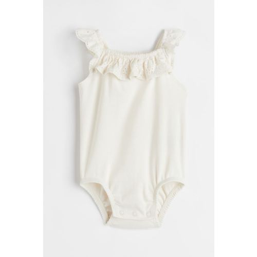 Ruffle-trimmed Bodysuit