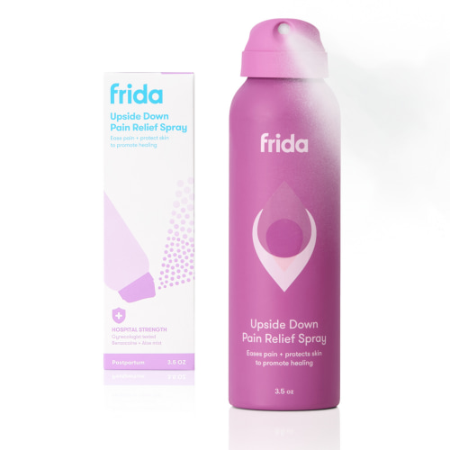 Upside Down Pain Relief Spray – Frida | The fuss stops here.