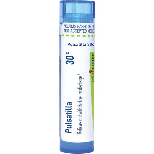 Boiron Pulsatilla 30C Homeopathic Medicine for Colds - 80 Pellets