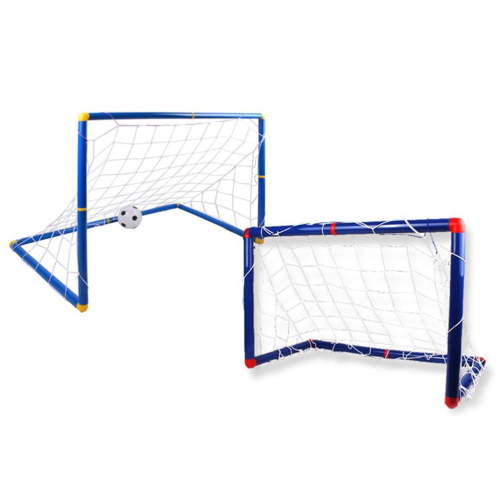 Football Fidget Portable Soccer Goals Toddler Outdoor Toys Child Blue