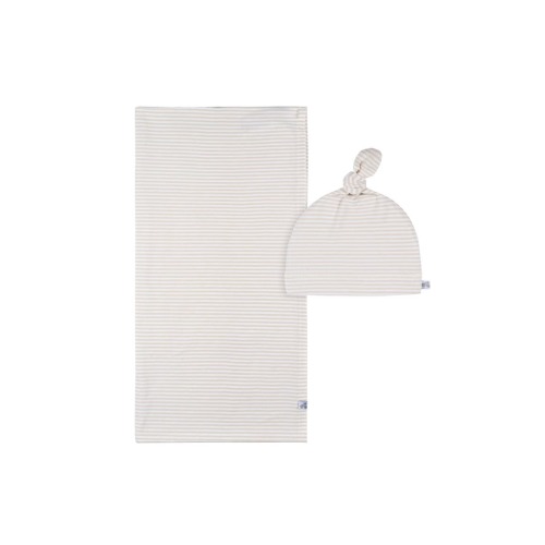 Swaddle Blanket & Hat Set, One Size