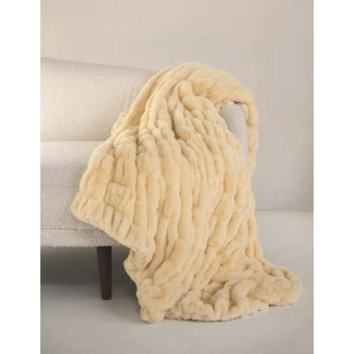 Hugs Honey Butter Plush Blanket | Minky Couture