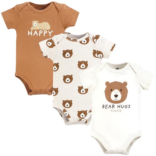 Hudson Baby Unisex Baby Cotton Bodysuits