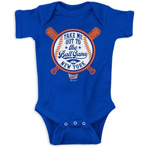 Take Me Out to The Ball Game Baby Apparel for Baseball Fans (NB-18M)