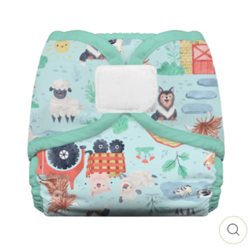Thirsties Diaper Cover sized diaper cover hook and loop