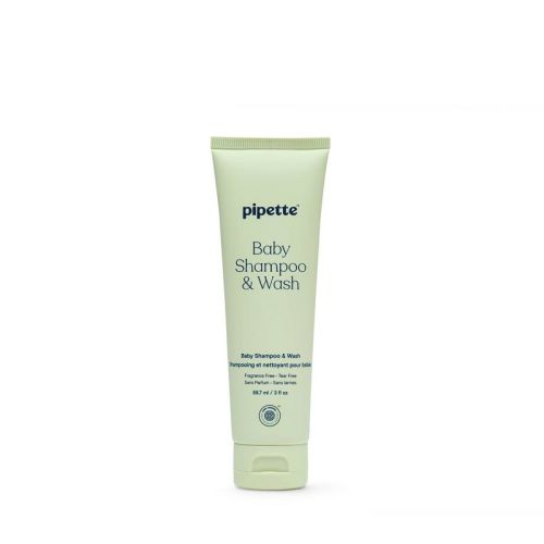 Pipette Baby Shampoo + Wash Fragrance Free - 3oz