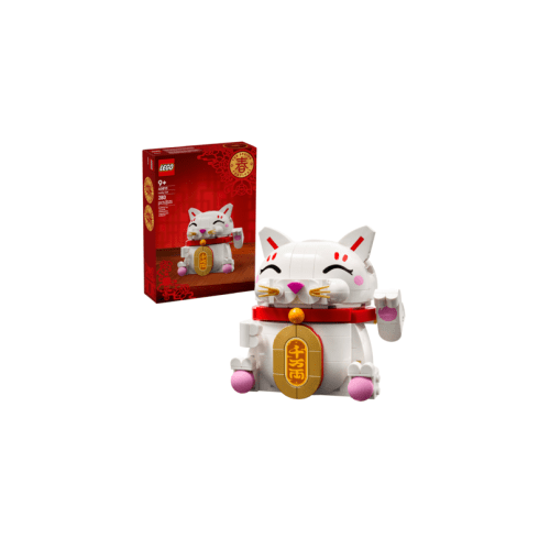 LEGO Lucky Cat Good Luck Decor Piece Building Kit