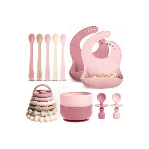 Silicone Baby Essentials Set 17-Piece