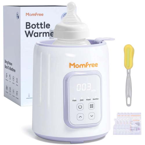 Baby Essentials Bottle Warmer8-in-1Fast Heating for Breastmilk and Formula,Baby Registry Search,with Accurate Temperature Control and Automatic Shut-Off,with Defrost,Keep Warm,for All Bottles
