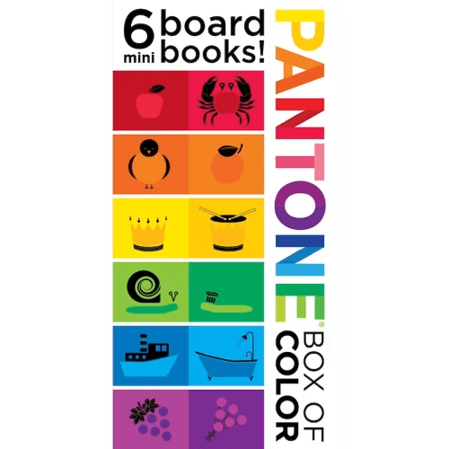 Pantone: Box Of Color: 6 Mini Board Books!: 6 Mini Board Books! Book By Pantone, (Hardcover) | Indigo
