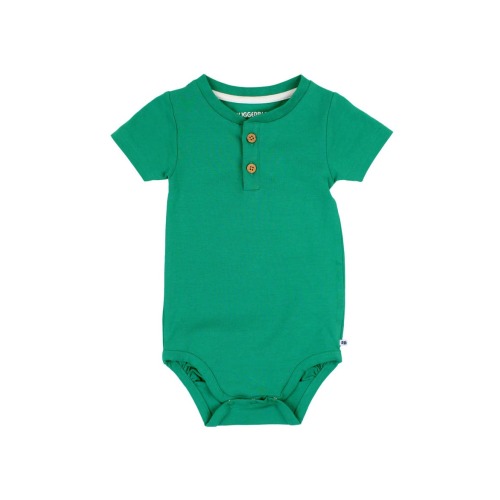 Baby Boys Short Sleeve Knit Henley Bodysuit