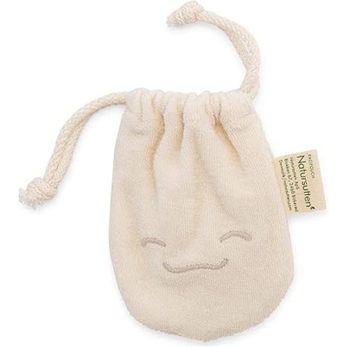 Natursutten PaciPouch - Natursutten Pacifier Storage Bag and 3.5oz Baby Bottles Cover - 100% Organic Cotton Pacifier Holder - Machine Washable