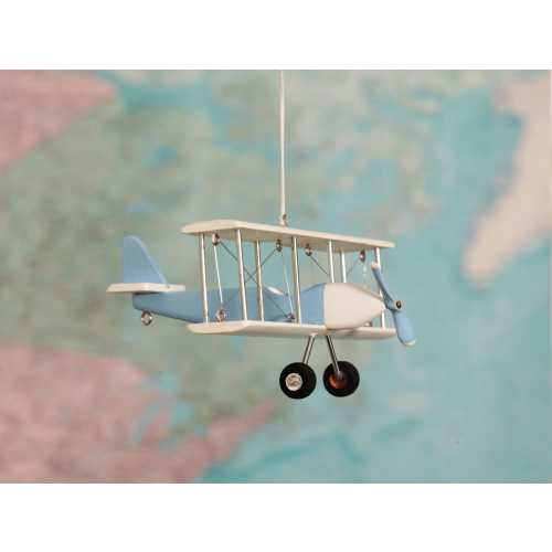 Hanging Airplane, BabyBlue White