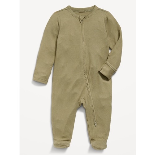 2-Way-Zip Sleep & Play Footed One-Piece for Baby