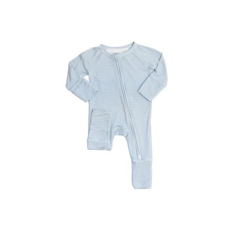 Mini Stripe Sleep Romper