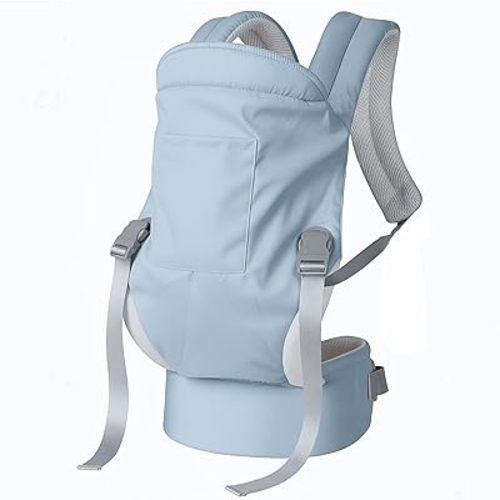 CycleMoreLightweight & Breathable Infant Carrier with 3 Carry Positions, Hip-Healthy M-Shape Seat for 7-35 lbs (Houndstooth) (Dream Wash Denim)