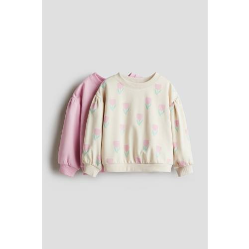 2-PACK PUFF-SLEEVED SWEATSHIRTS