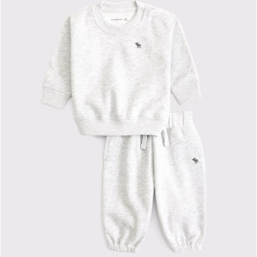 baby essential icon crew sweatshirt set
