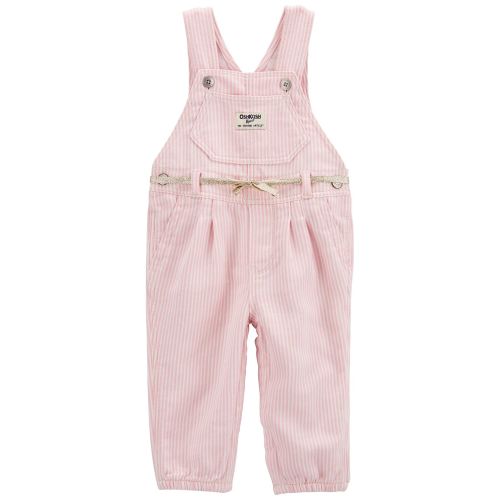 Baby Knit Denim Hickory Stripe Overalls - OshKosh | Carter's