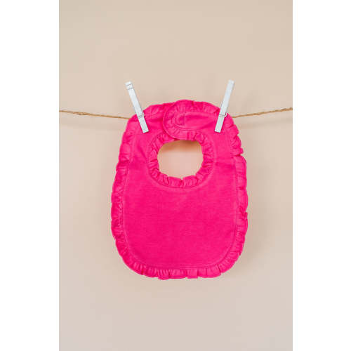 Ruffle Baby Bib