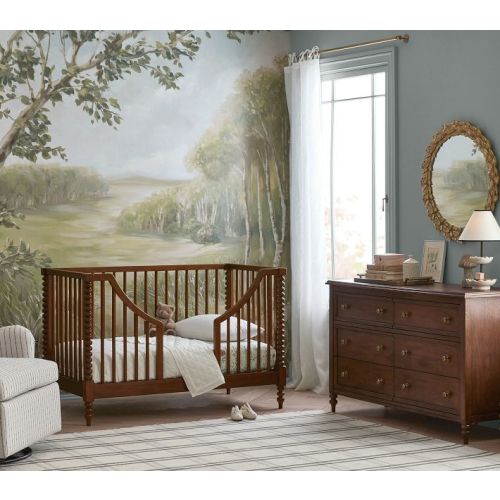 Chris Loves Julia Turned Wood Toddler Bed Conversion Kit Only