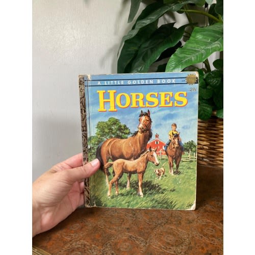 Horses little golden book