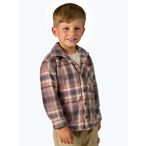 Modern Moments by Gerber Toddler Boy Microfleece Shacket, Sizes 12M-5T