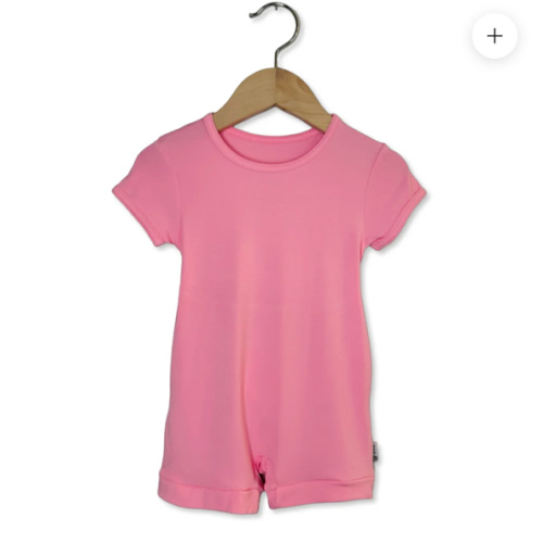 6-12 | Pretty In Pink Shorty Romper