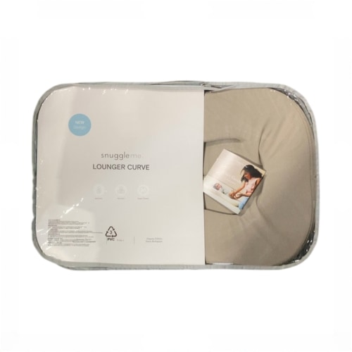 Snuggle Me Organic Lounger Curve, Birch