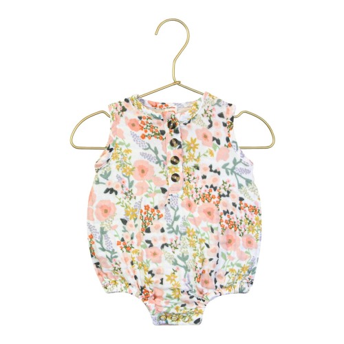Cotton Muslin Bubble Romper