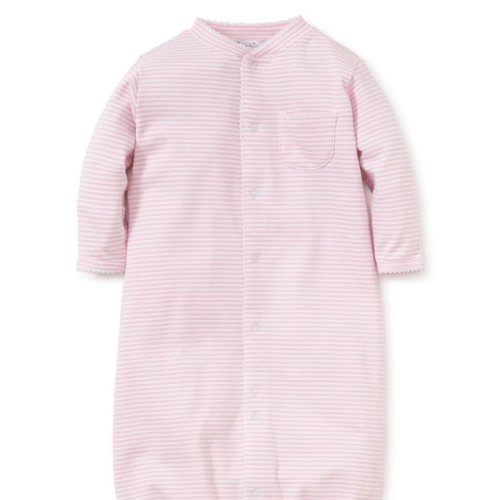 Simple Stripes Pink Convertible Gown