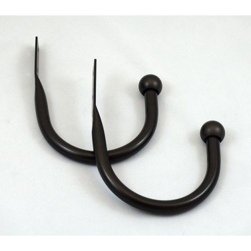 Set of 2 Urbanest Steel Drapery Holdbacks - 5 Finishes